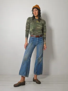 1970's Faded Flared Jeans 29x27