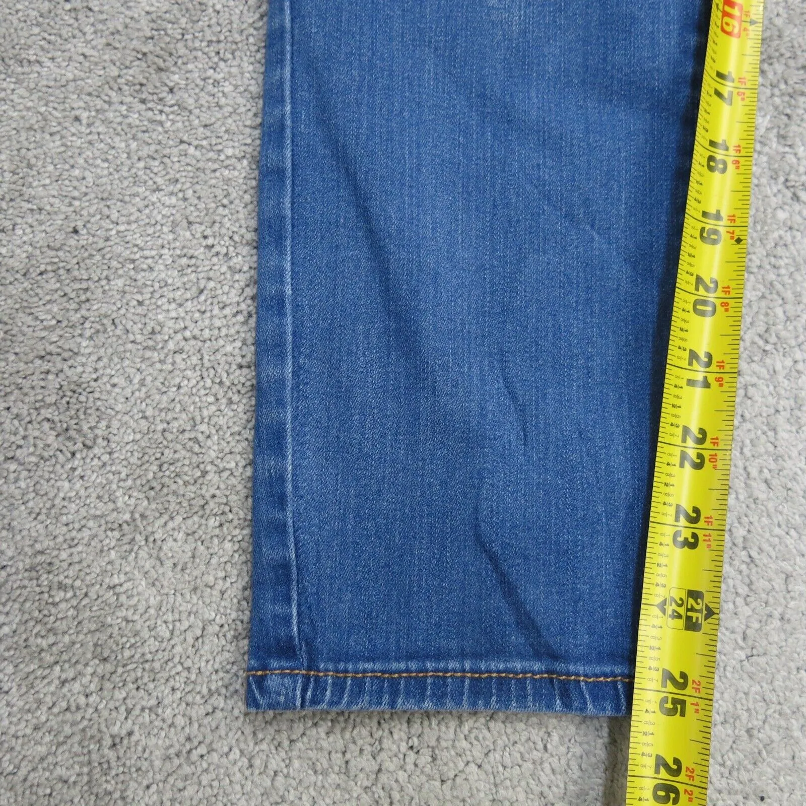 American Eagle Jeans Womens 12R Blue Mid Rise Ankle Jegging Denim Skinny Leg