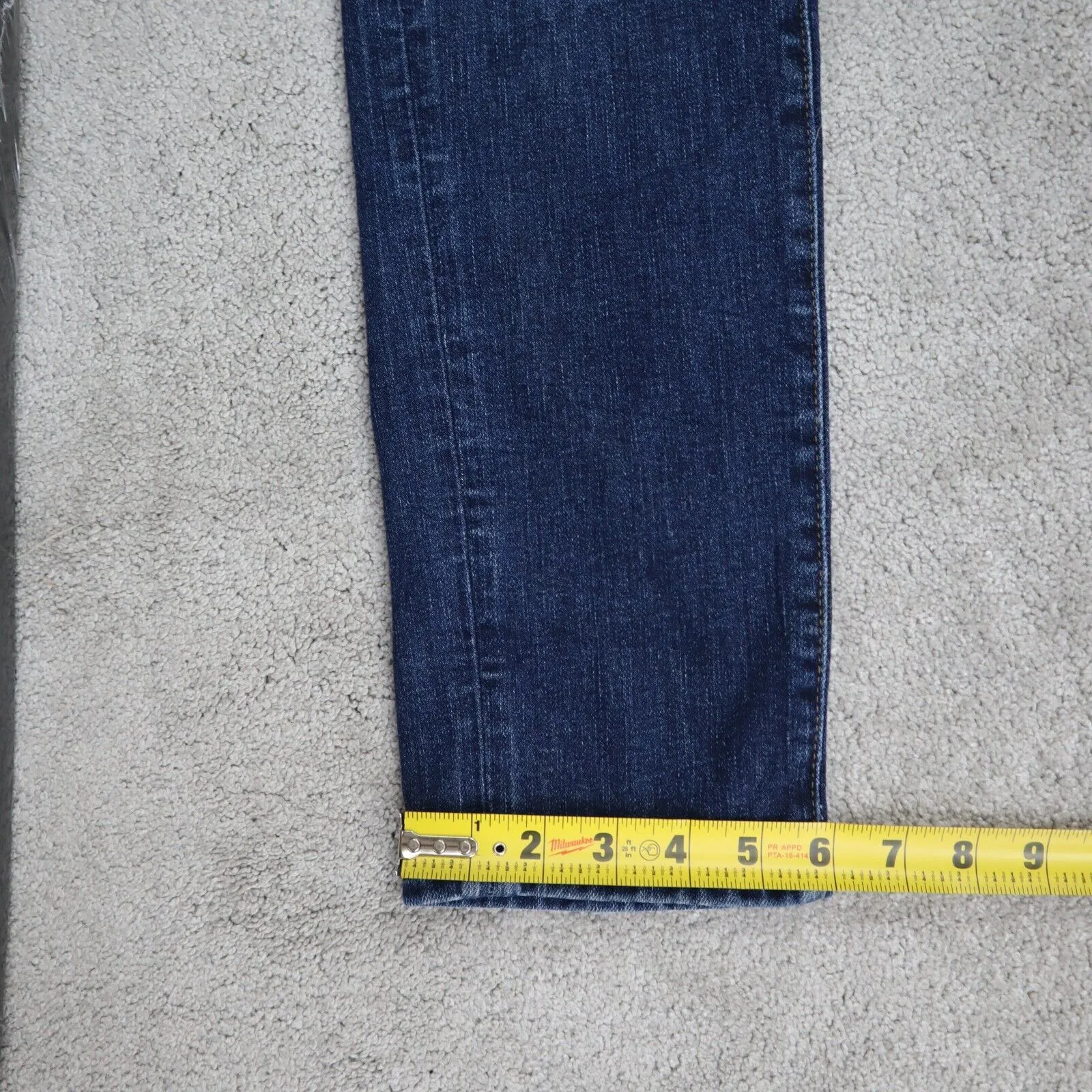 American Eagle Outfitters Womens Slim Skinny Jeans Mid Rise Blue Size W28XL32