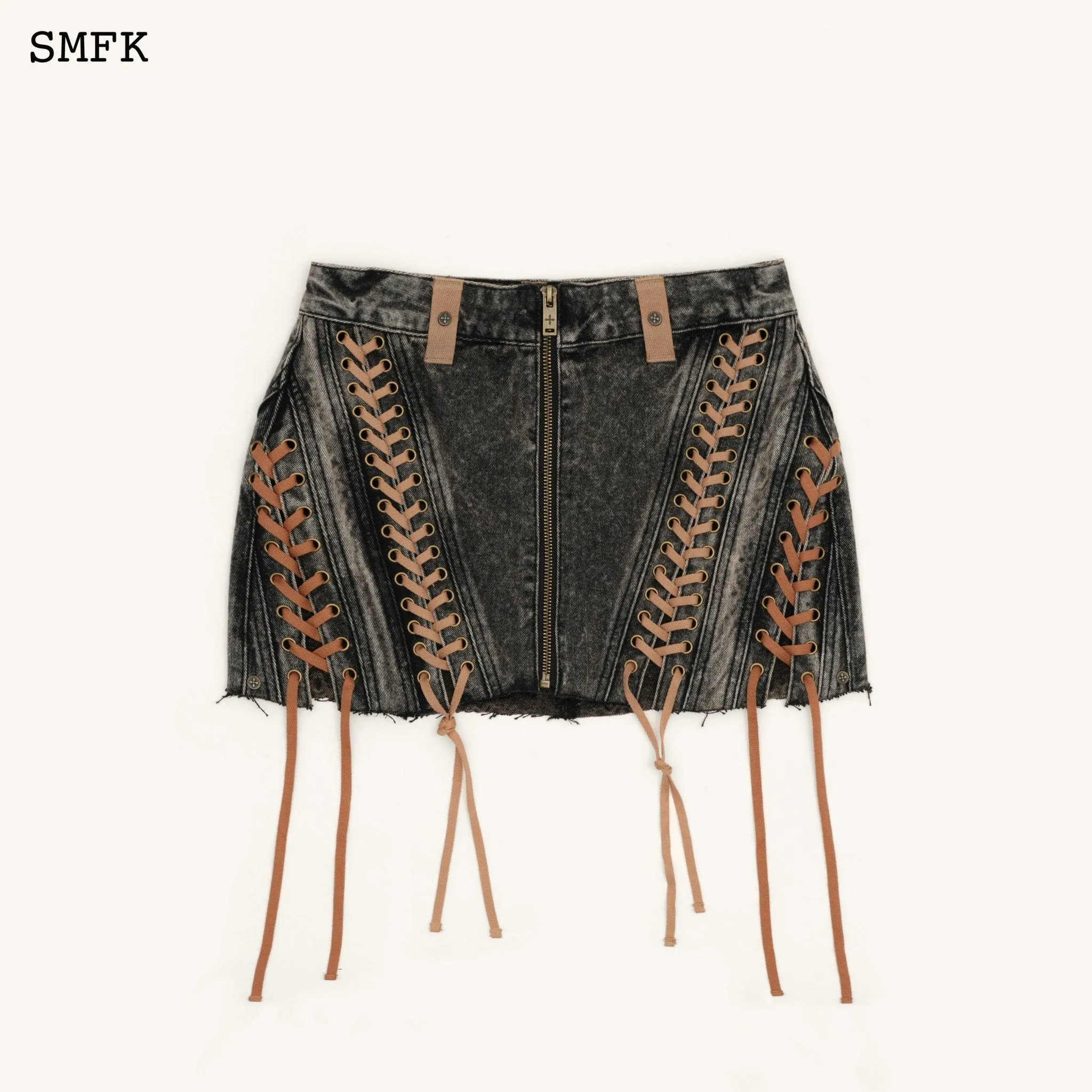 Ancient Myth Cobra Braid Workwear Mini Skirt