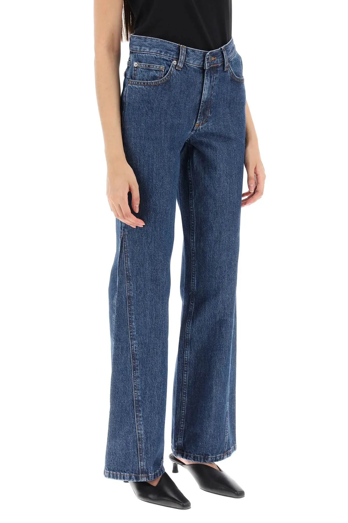 A.p.c. 'elle' flared jeans