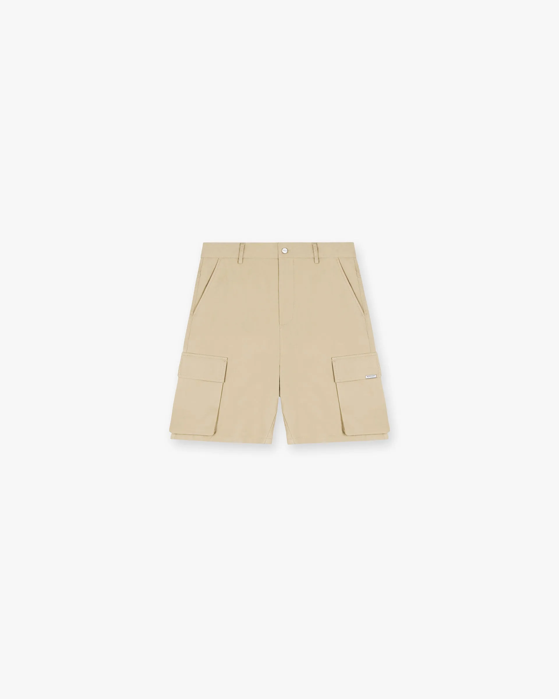 Baggy Cotton Cargo Short - Sandstone