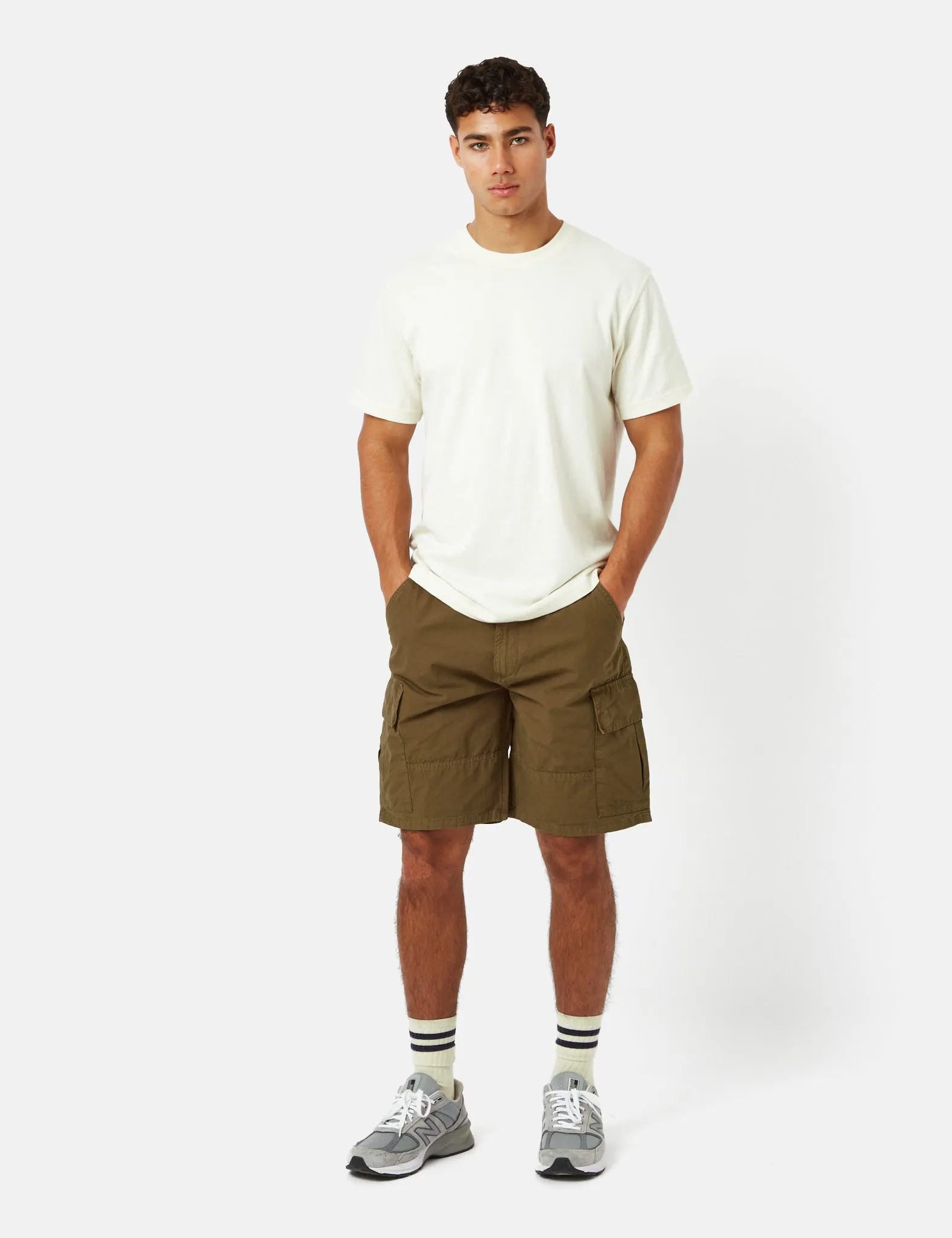 Barbour Essential Ripstop Cargo Shorts - Ivy Green