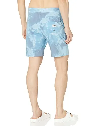 Billabong Men's Standard Sundays Pro Boardshort, 4-Way Performance Stretch, 19 Inch Outseam, Coastal