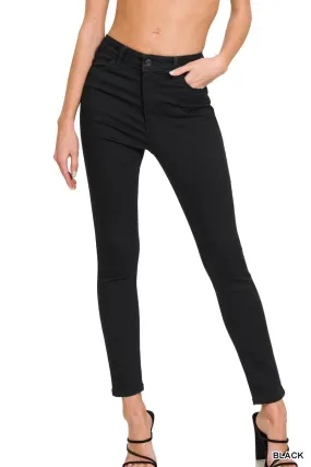 Black High Rise Skinny Jean