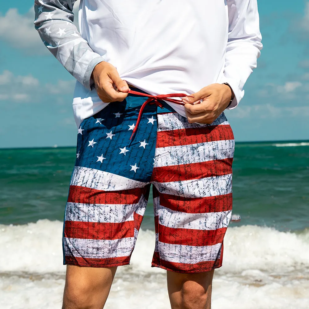 Board Shorts | American Flag