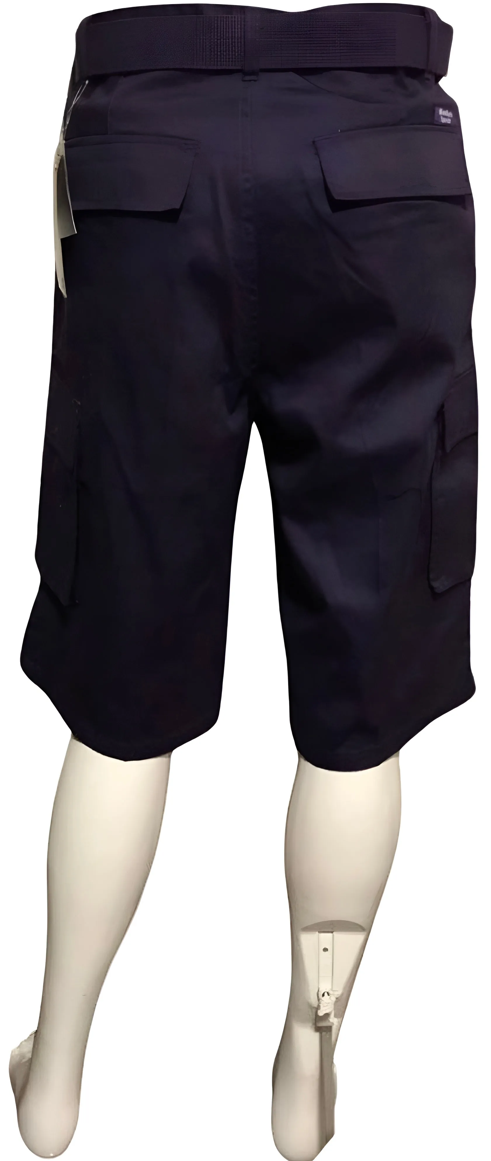 ^BROOKLYN XPRESS^ (PURPLE) BELTED CARGO SHORTS FOR MEN