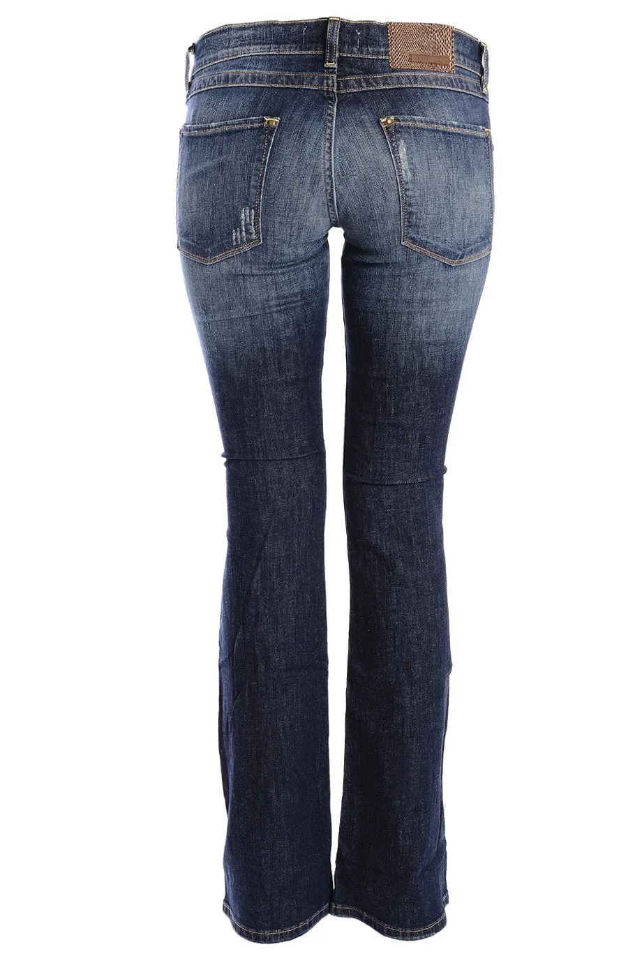 CARLOS MIELE DARK BLUE Flared Jeans