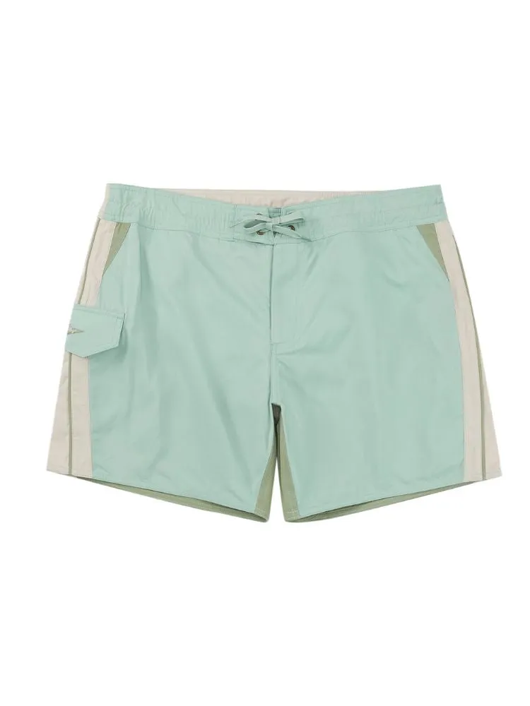 CHILLHANG Colorblock Board Shorts