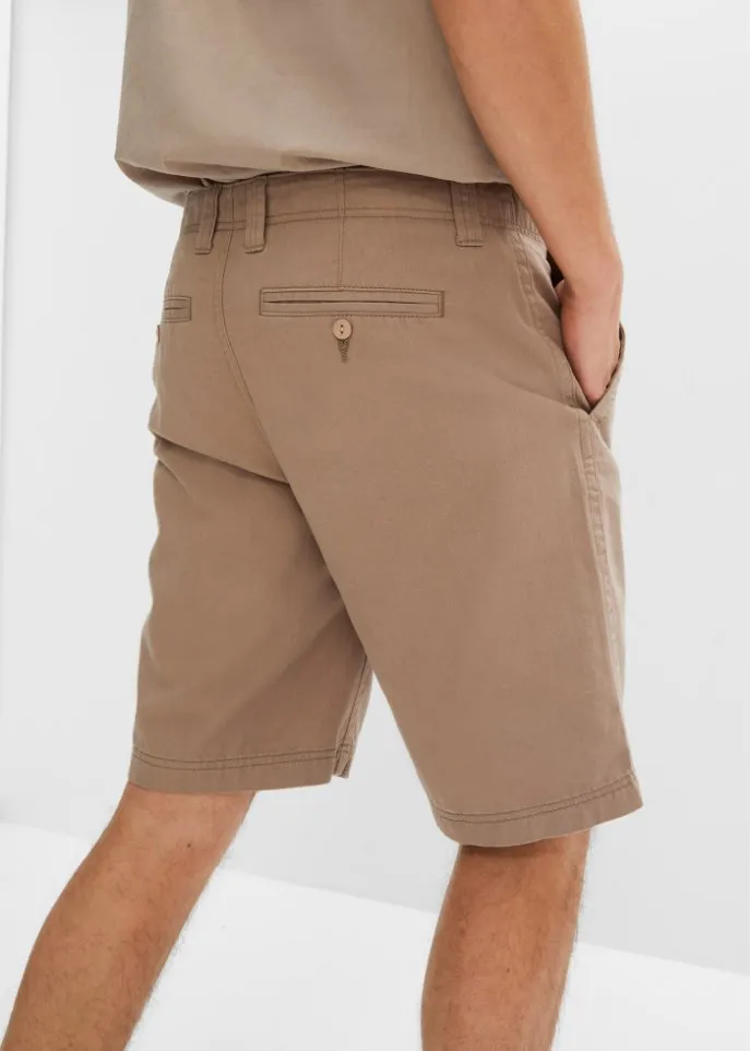 Chino shorts regular fit Bpc Bonprix Collection, brown