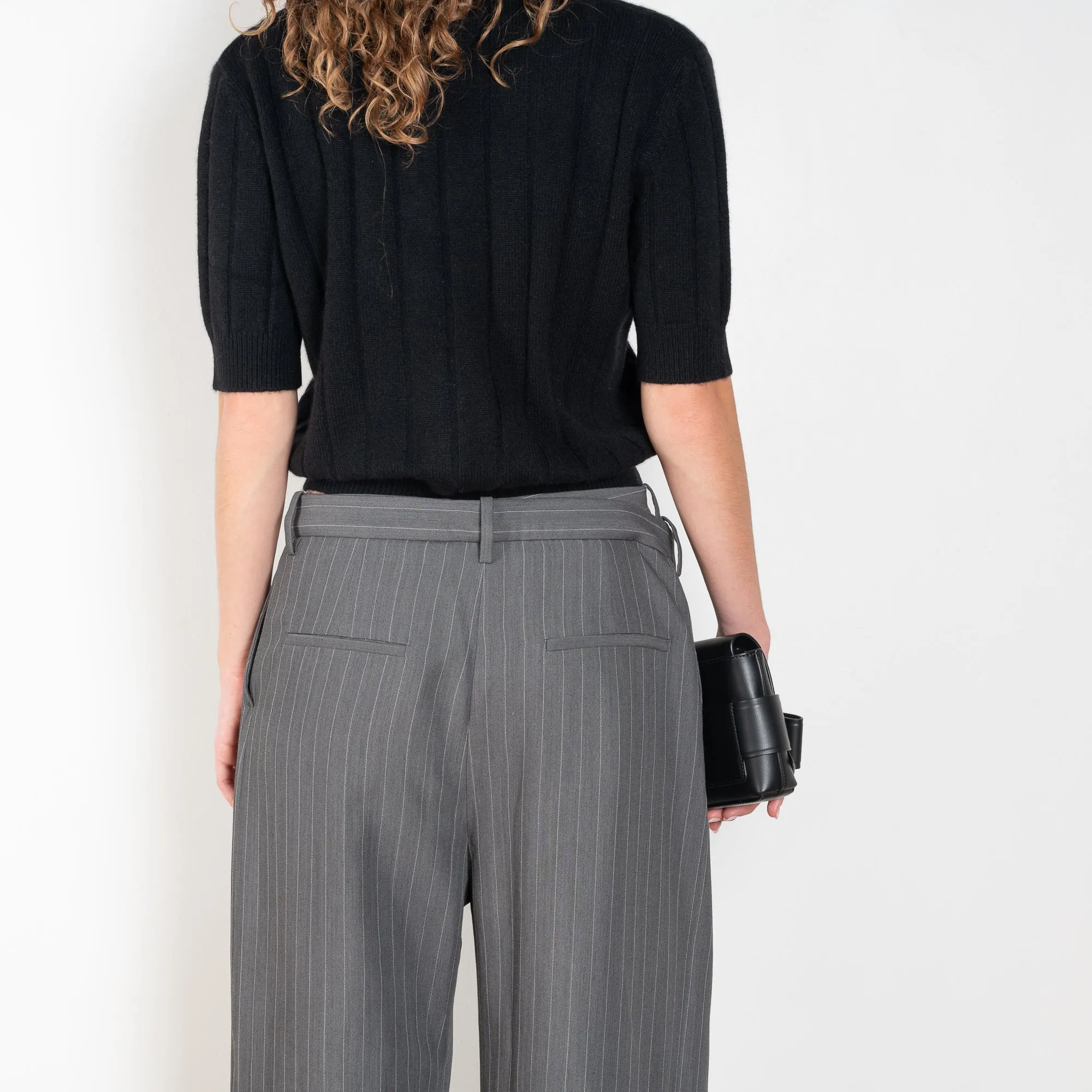 Deconstructed Pinstripe Trouser