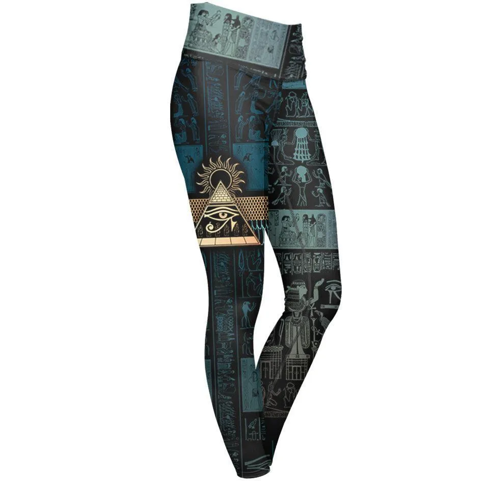 Eye of Ra High Waisted Leggings