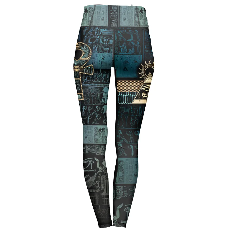 Eye of Ra High Waisted Leggings