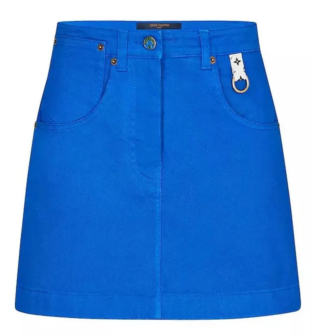 Five Pockets Mini Skirt