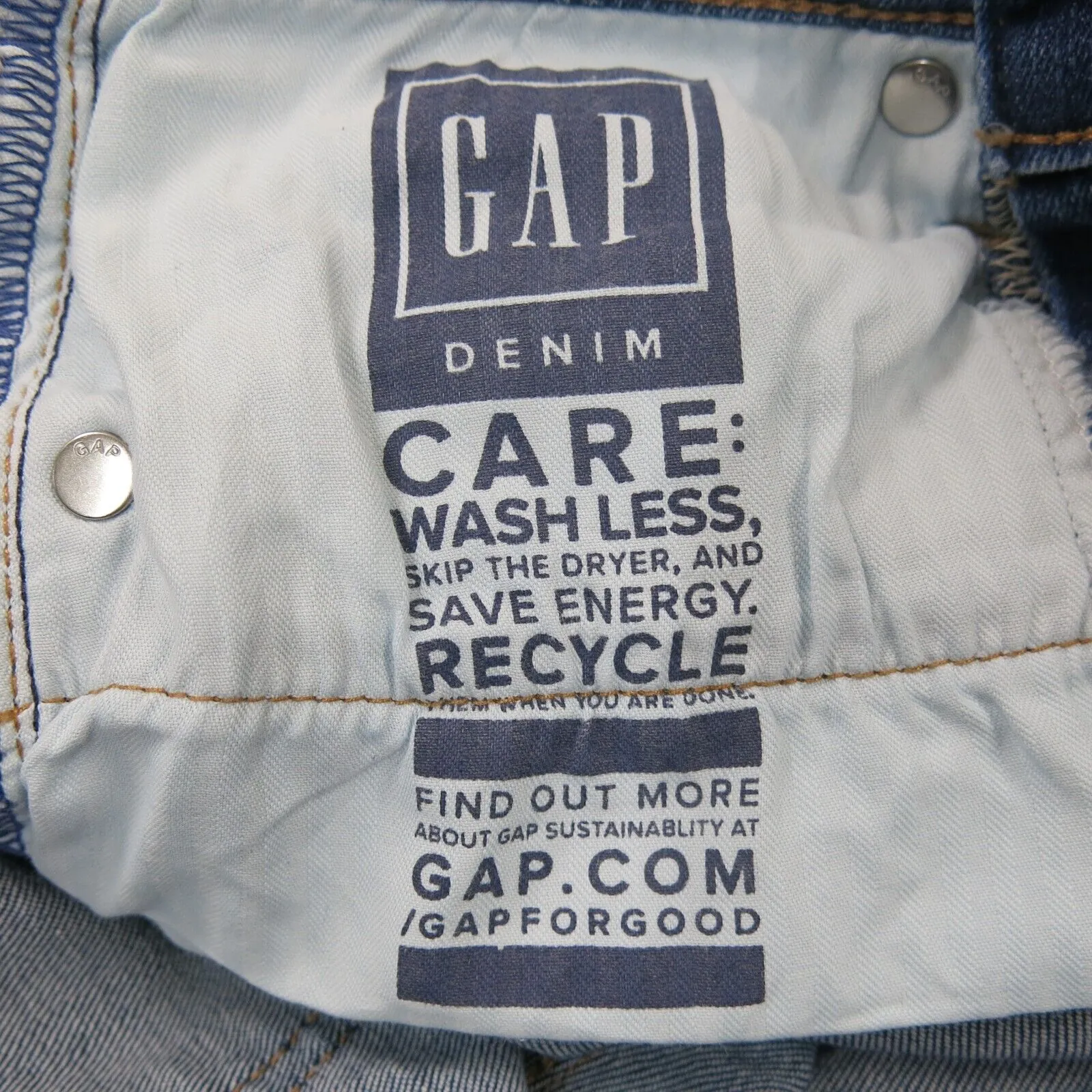 Gap Womens Jeans True Skinny Leg Denim Mid Rise Pockets Blue Size 24/00R