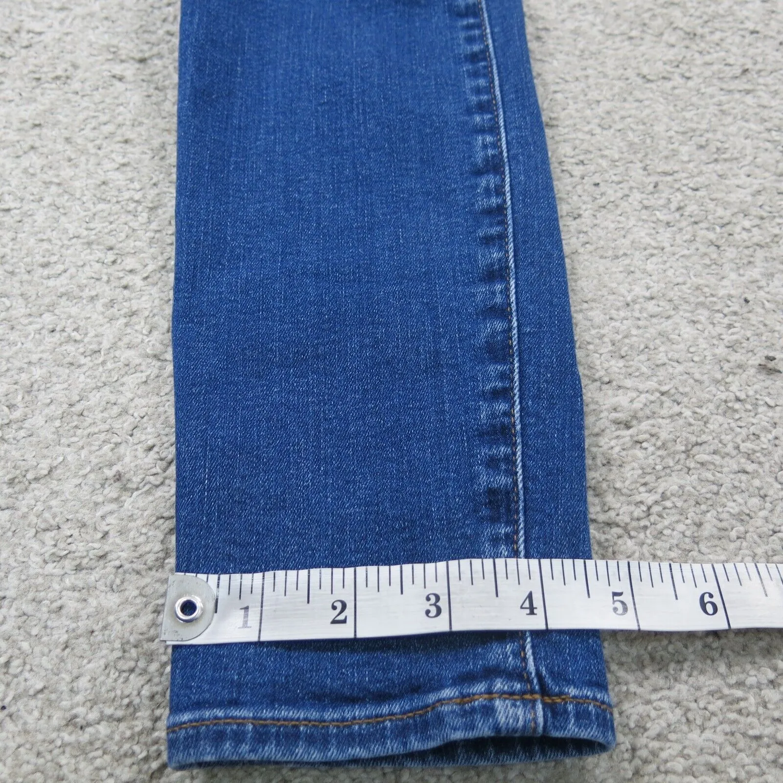 Gap Womens Jeans True Skinny Leg Denim Mid Rise Pockets Blue Size 24/00R