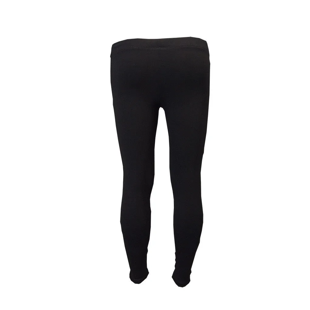 GNC Basic Ladies Legging with double gold zip detail