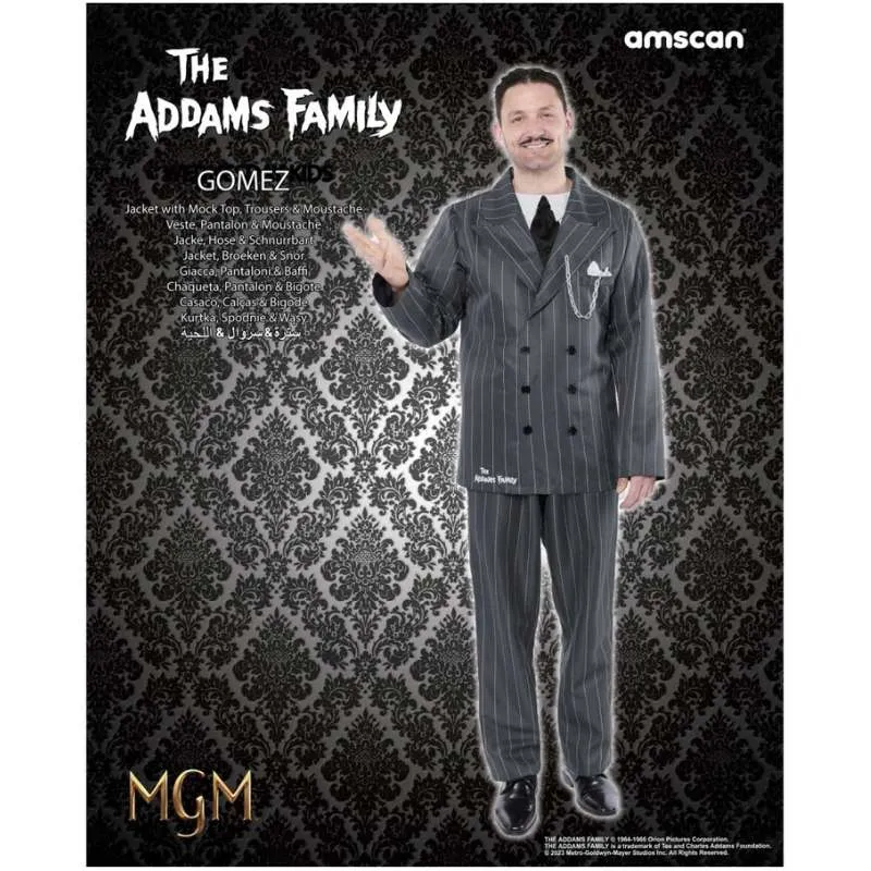 Gomez Addams Family Men's Costume