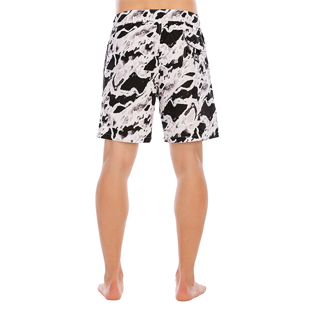 HUGE SPORTS Graphic UPF50  Mens Beach Board Shorts - Landscape