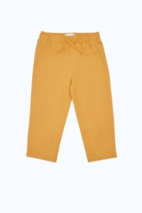 Infant Boys Mustard Plain Chino Trouser