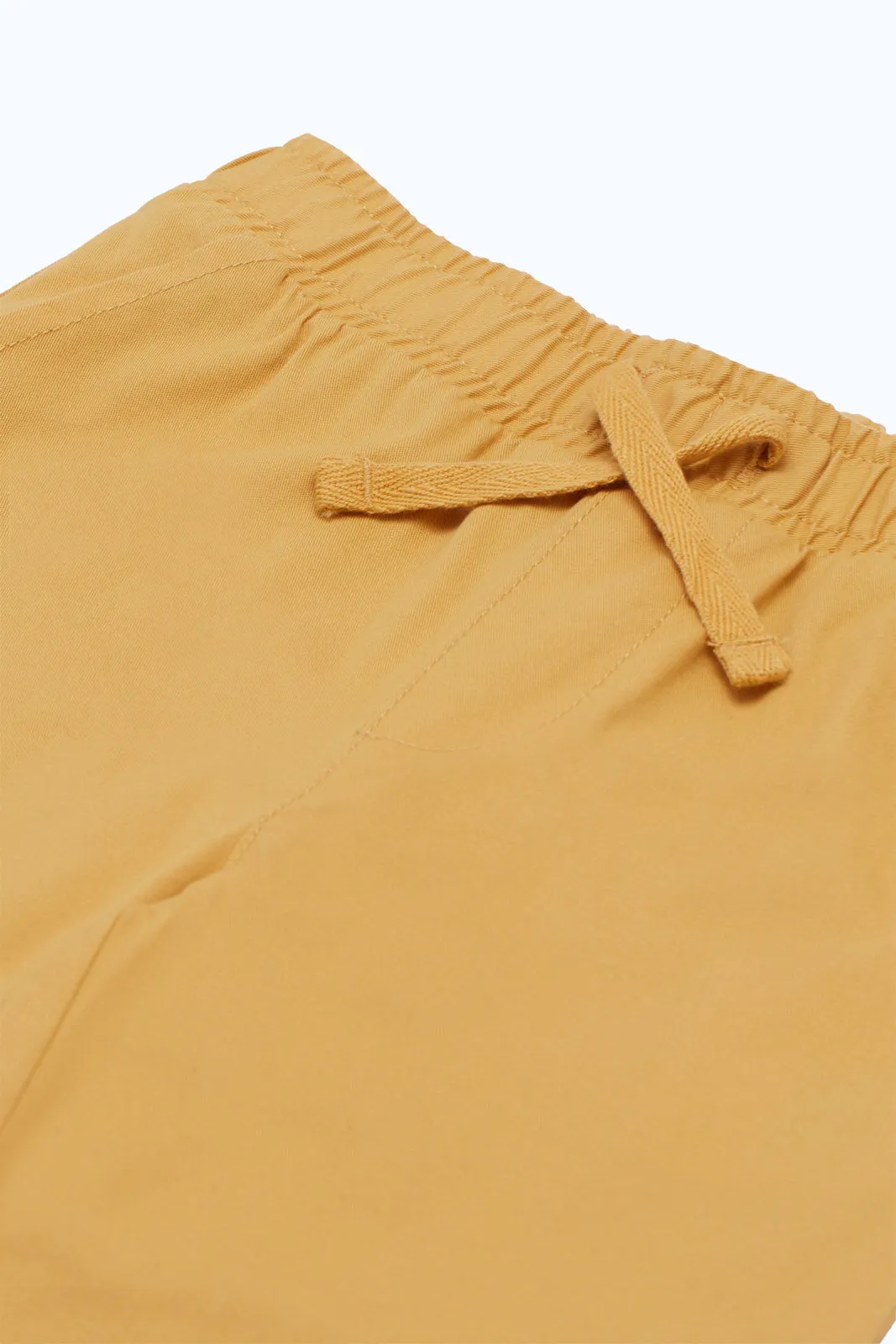 Infant Boys Mustard Plain Chino Trouser