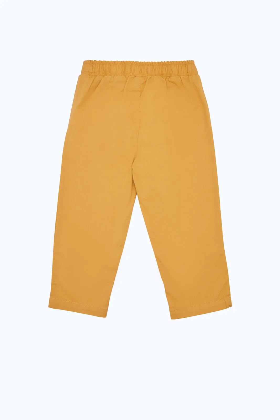 Infant Boys Mustard Plain Chino Trouser