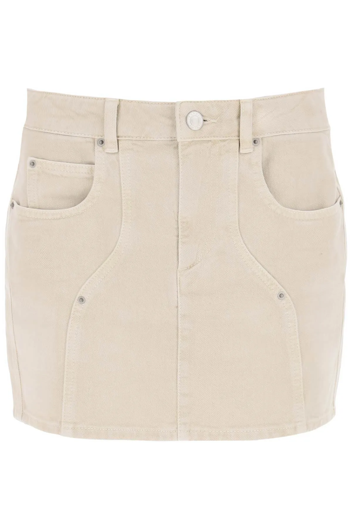 Isabel Marant Etoile Vesna Denim Mini Skirt