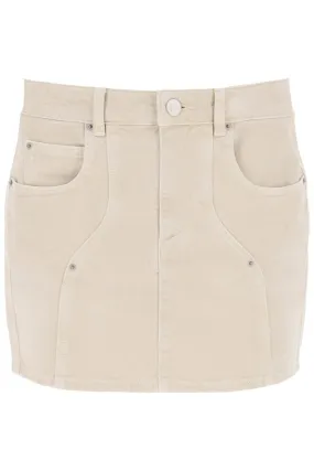 Isabel Marant Etoile Vesna Denim Mini Skirt