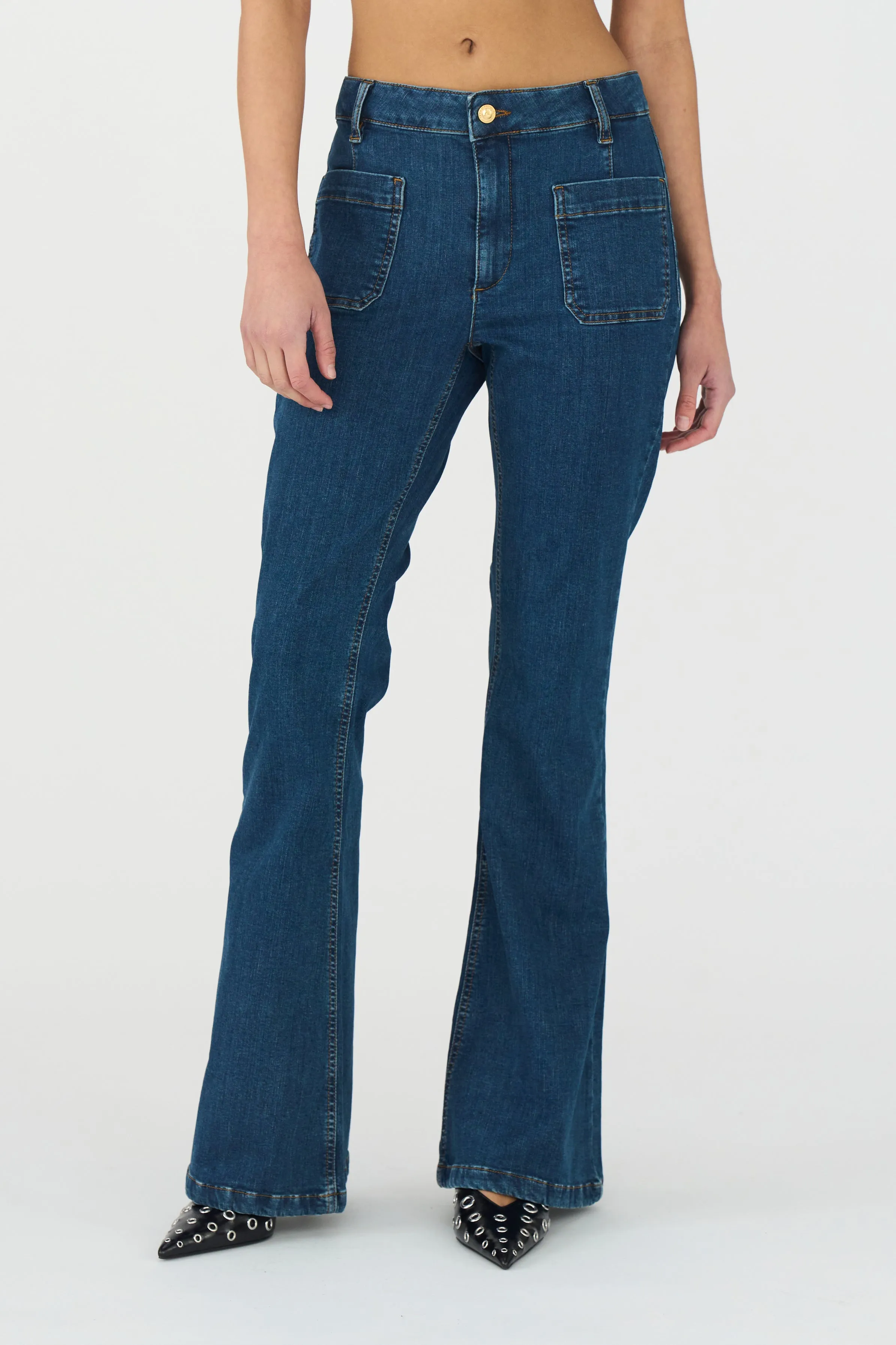 IVY-Ann Charlotte Jeans Wash Middark Nottingham