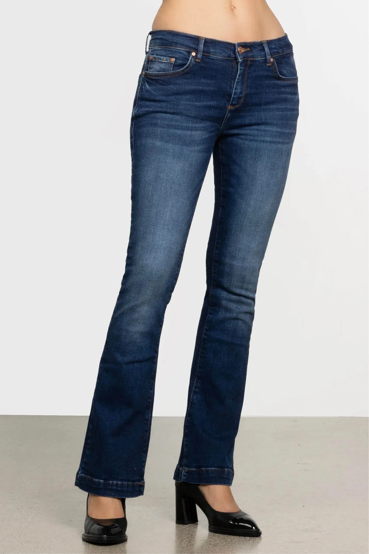 LTB Fallon Morna Undamaged Wash  - Flared Jeans