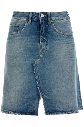 Mm6 Maison Margiela Denim Mini Skirt