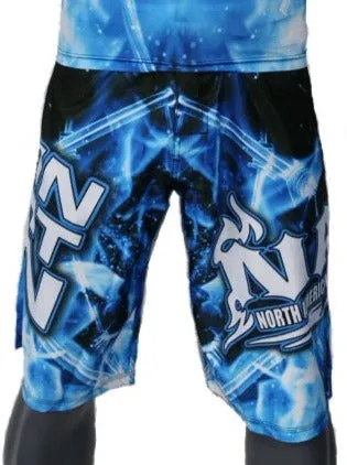 NAGA BLUE FLAME BOARD SHORTS