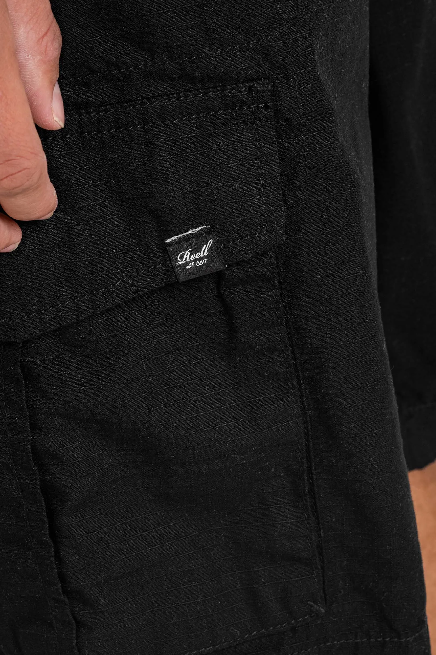 New Cargo Short - Deep Black