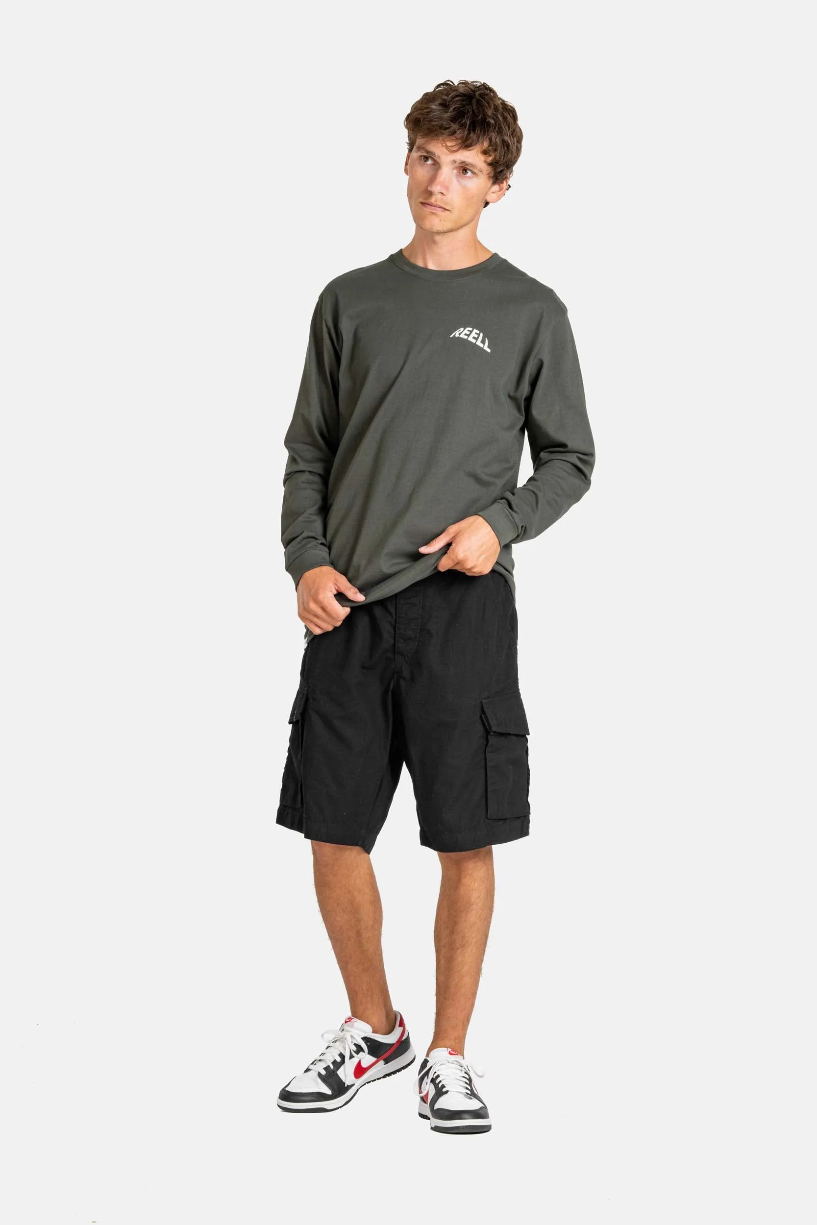 New Cargo Short - Deep Black