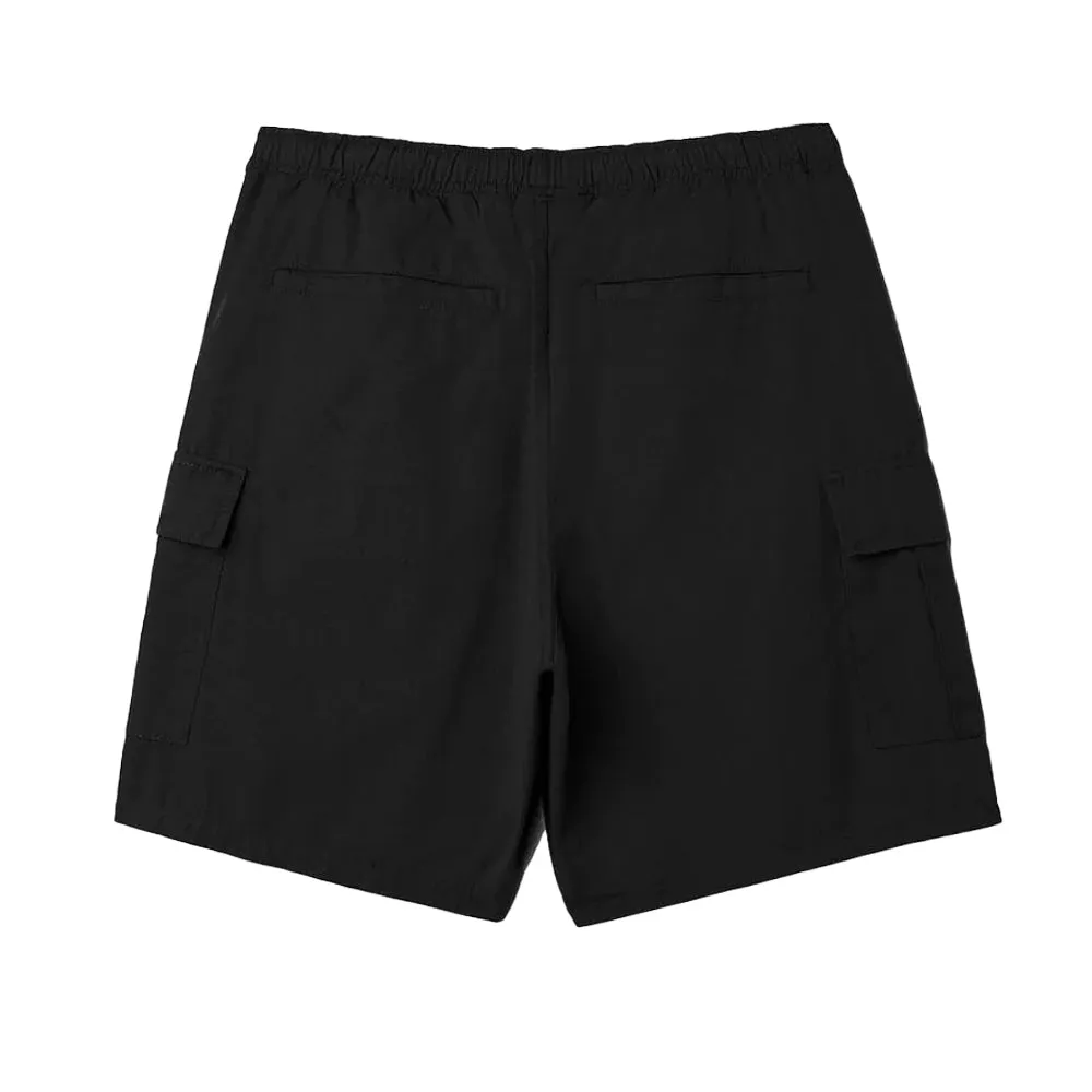 OBEY EASY RIPSTOP CARGO SHORT // BLACK