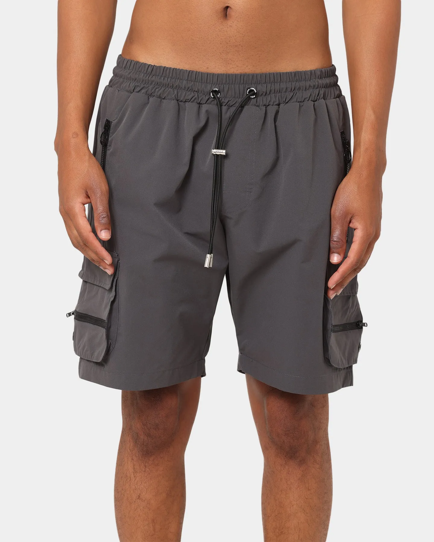 PYRA Nero Cargo Shorts Carbon