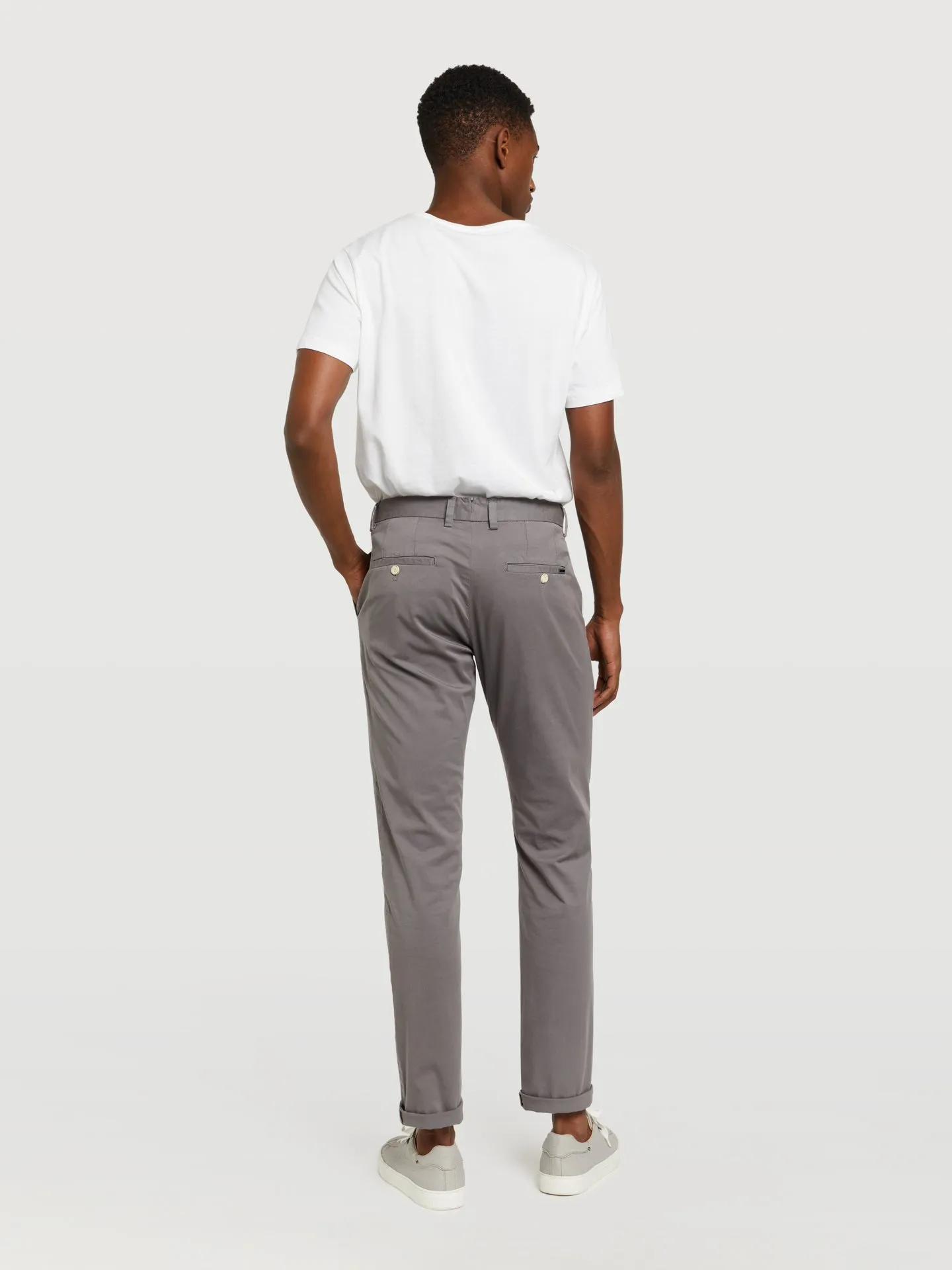 Slim fit 'respekt' chino trousers