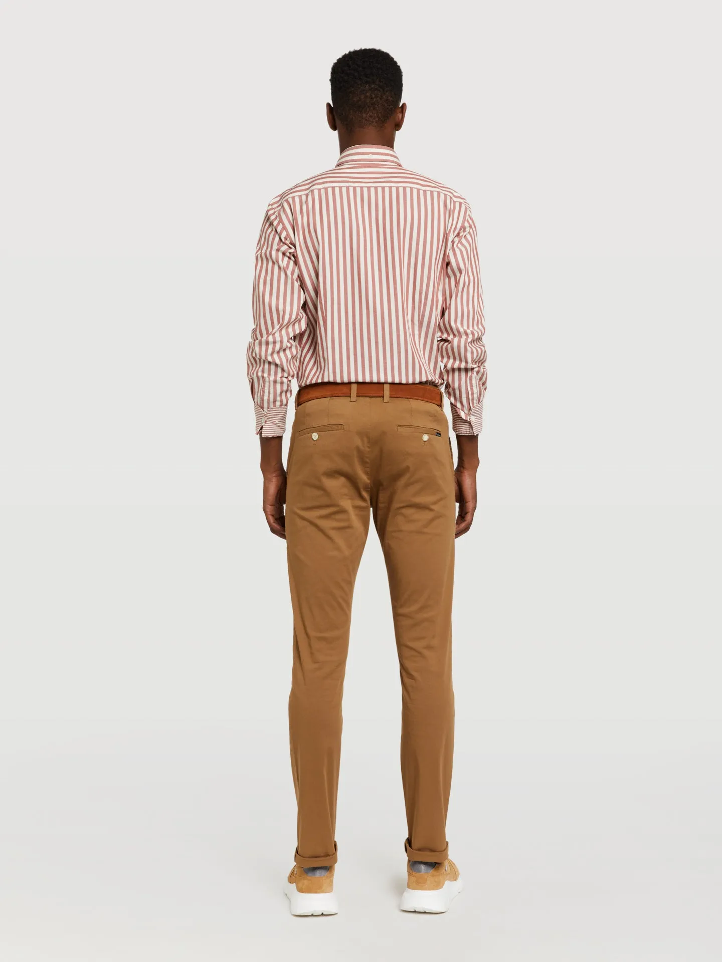 Slim fit 'respekt' chino trousers