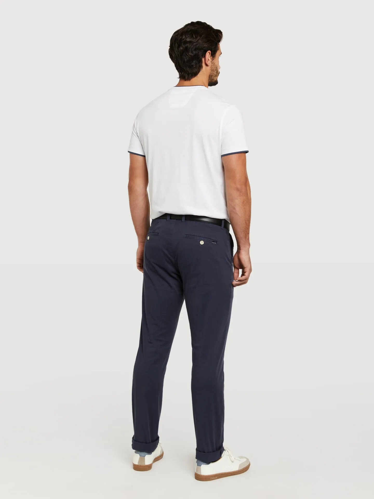 Slim fit 'respekt' chino trousers