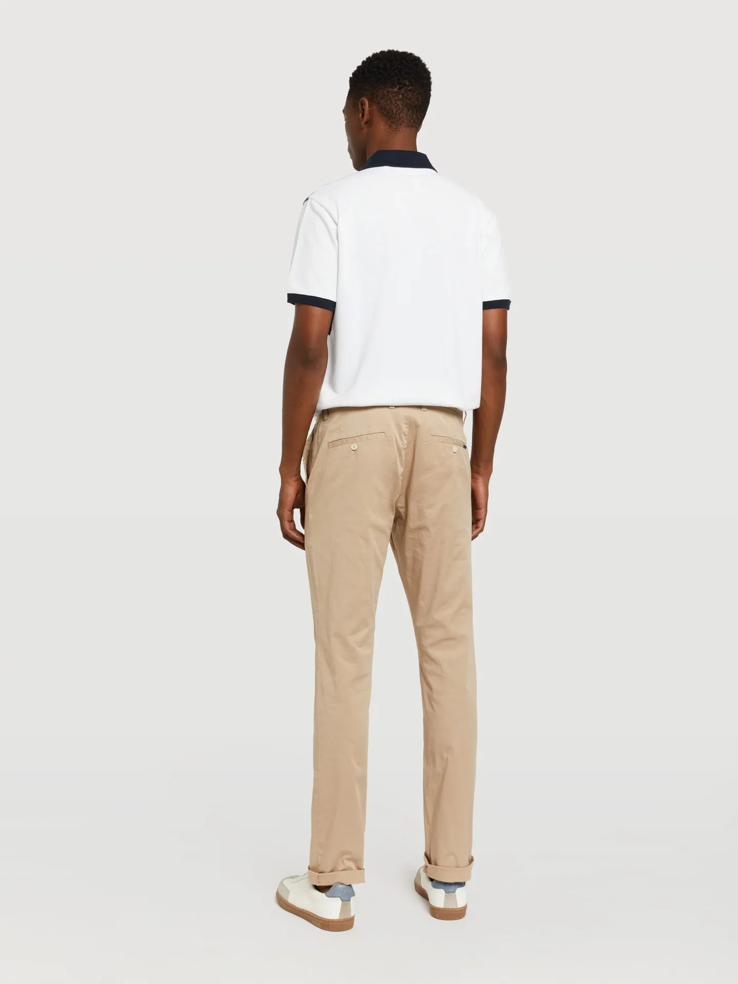 Slim fit 'respekt' chino trousers