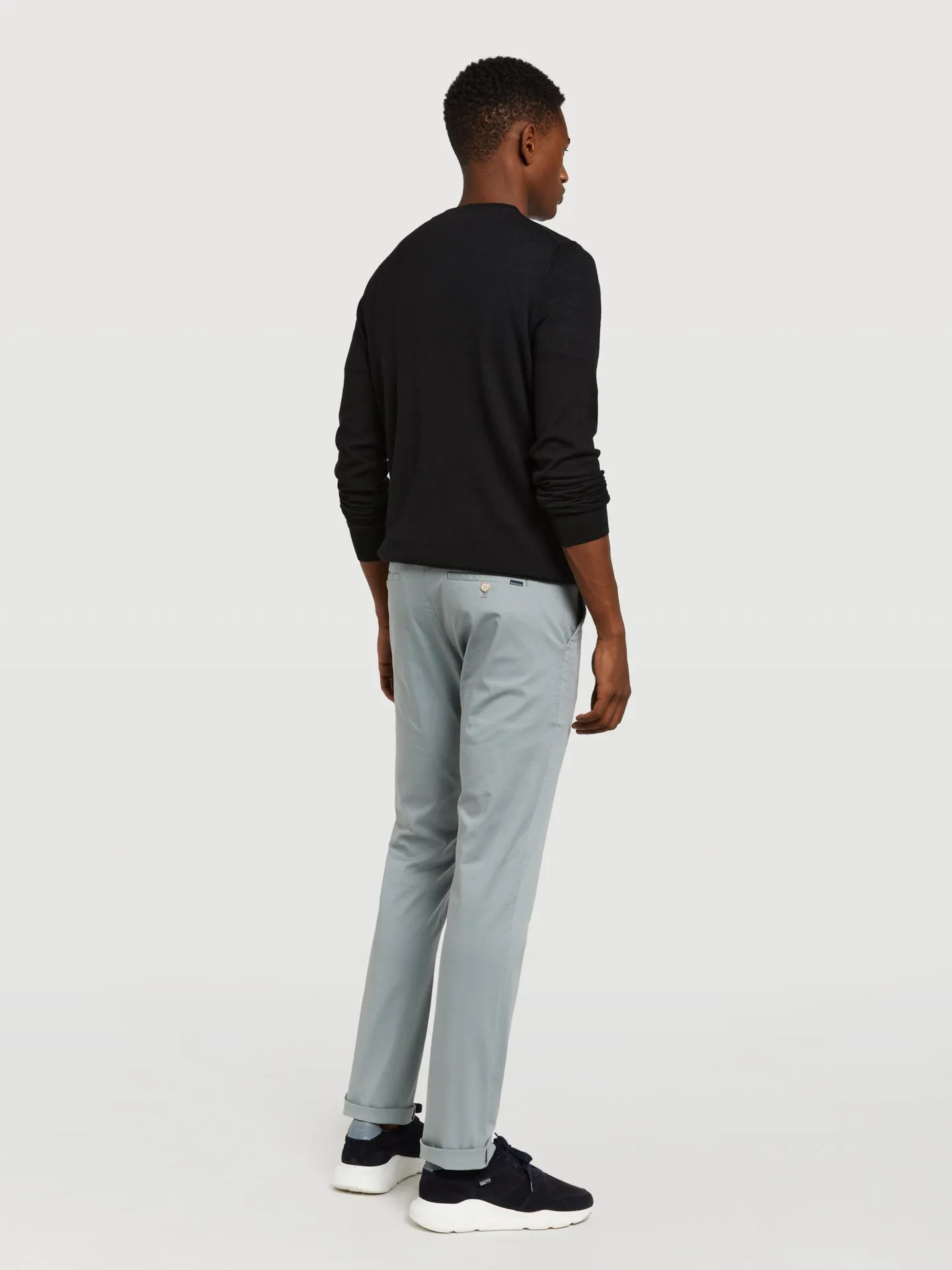 Slim fit 'respekt' chino trousers