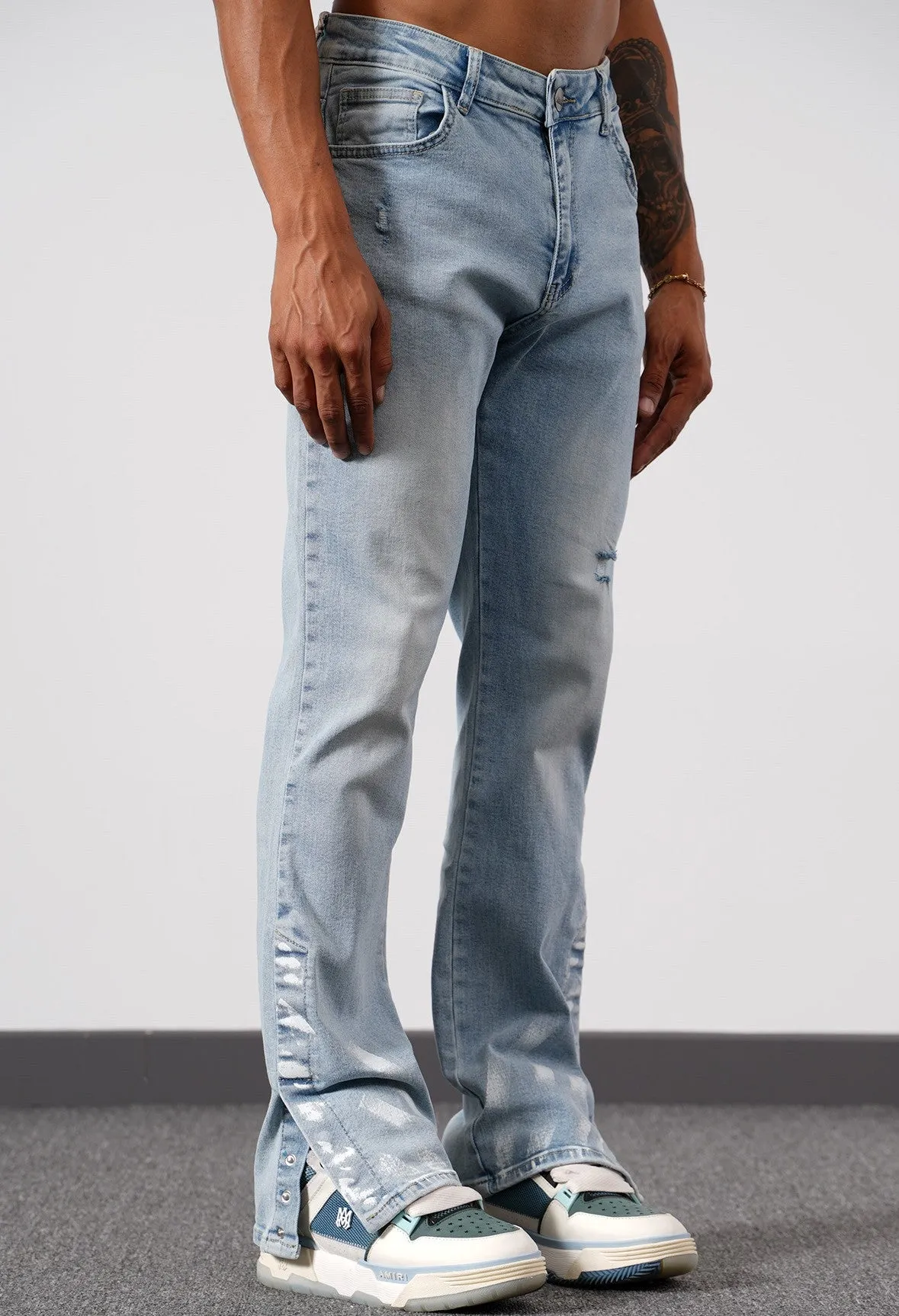 THE BARRIO FLARED JEANS