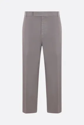 Twill Pattern Cotton Trousers