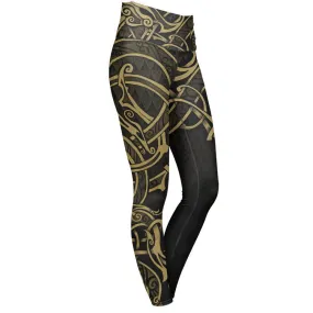 Valknut High Waisted Leggings