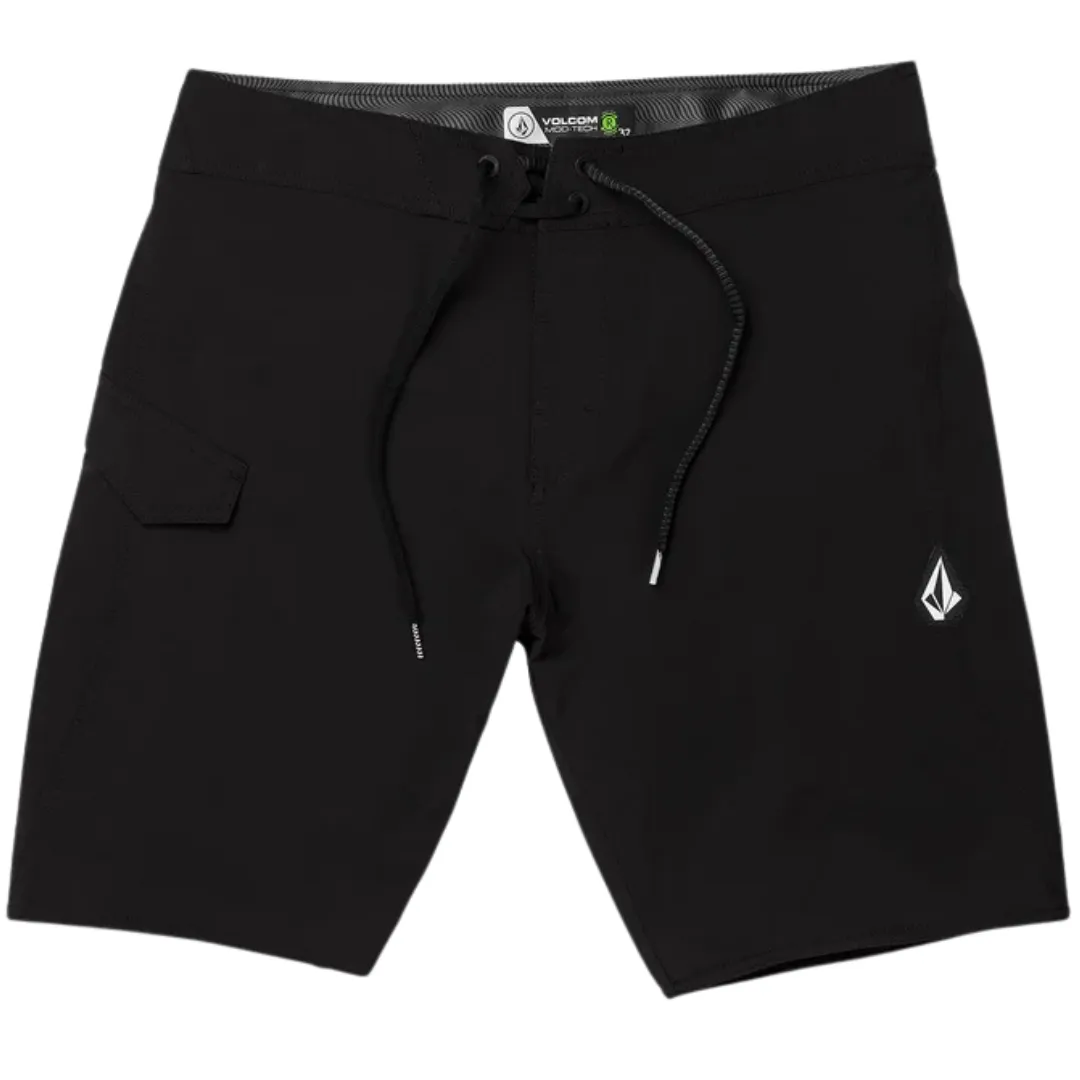 Volcom Lido Solid Mod 20" Board Shorts - Black