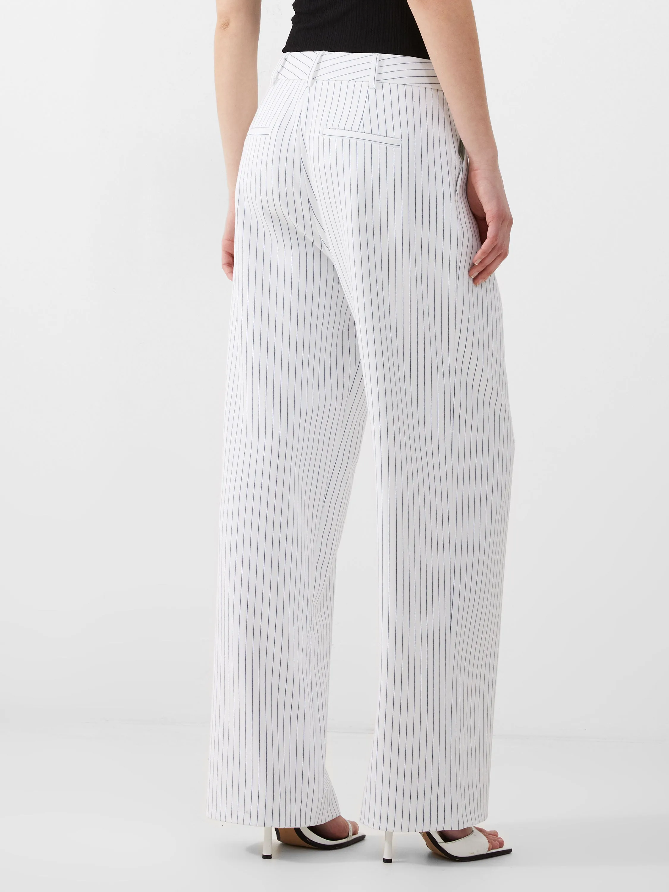 Whisper Pinstripe Trousers