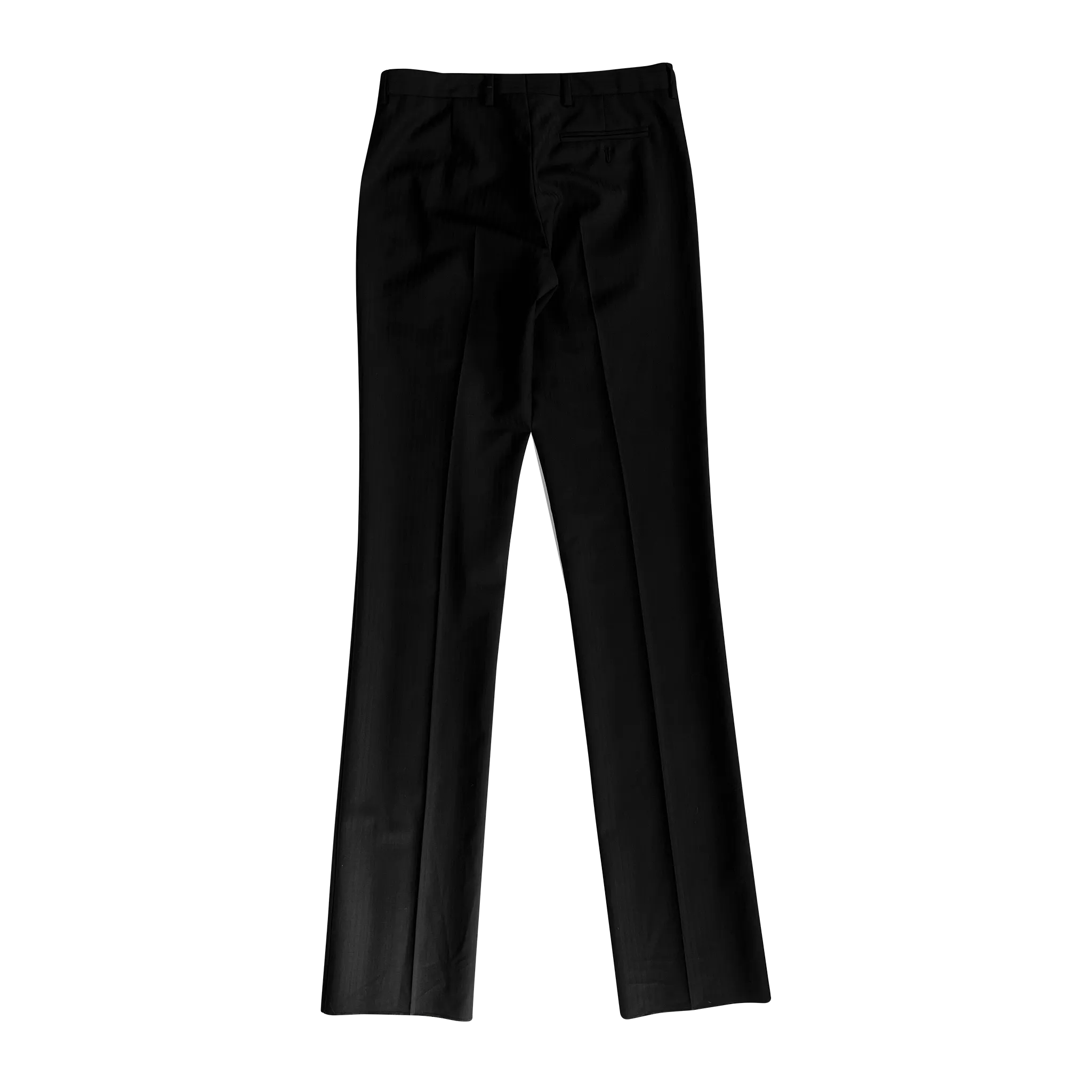 Wool Pleated Trousers