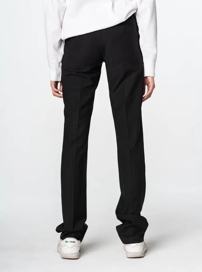 Wool Pleated Trousers