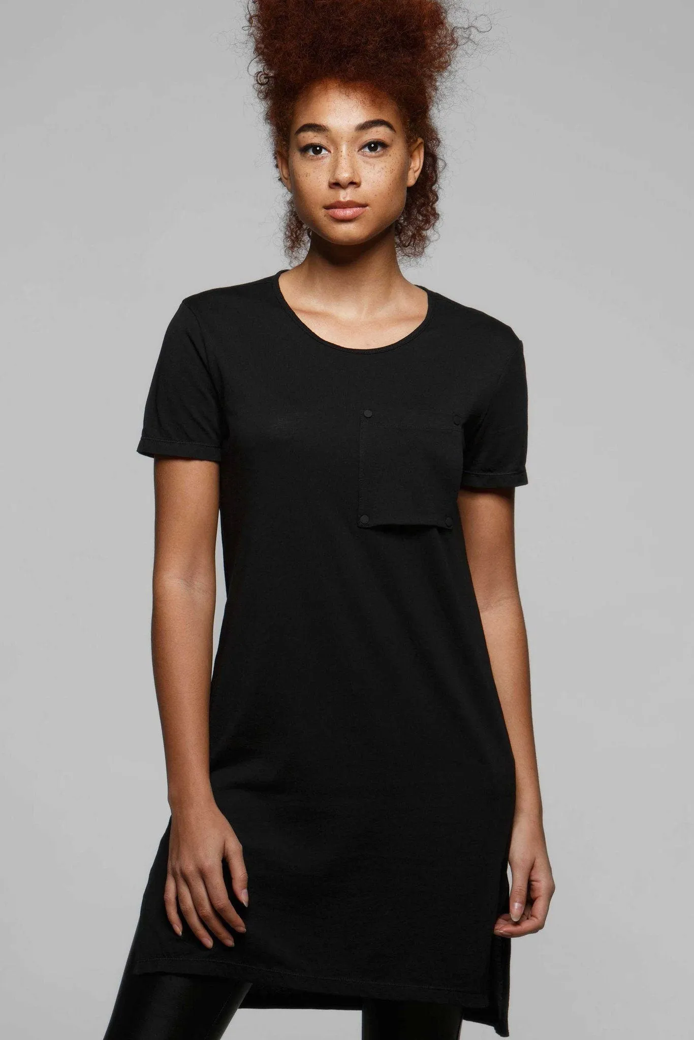 Zane Long Line Pocket Tee